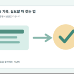 예방접종 기록 조회와 증명서 발급 흐름을 보여주는 개념도