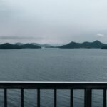 섬과 바다가 보이는 남해안 풍경(참고용 무료 사진)