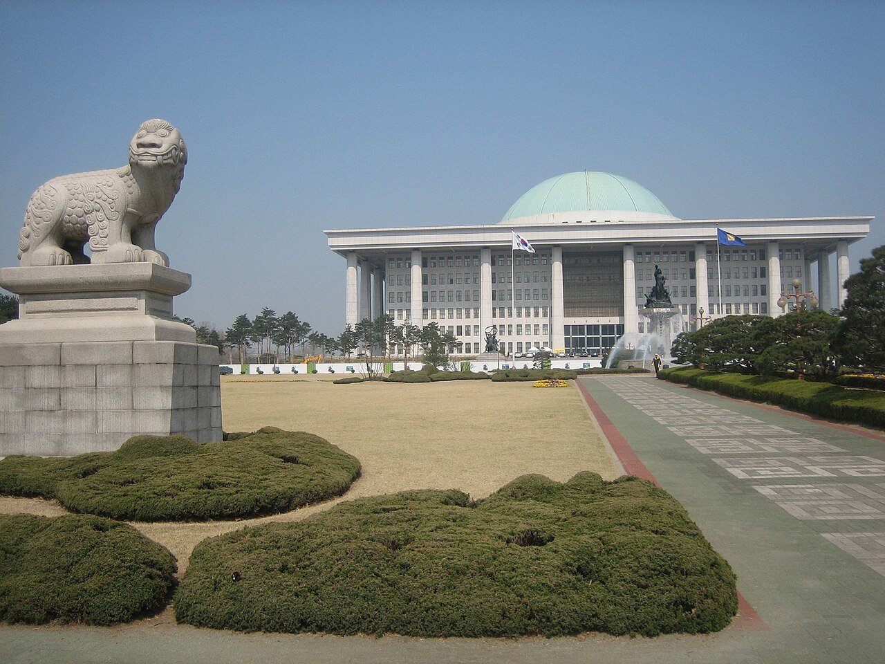 국회의사당 본관 전경